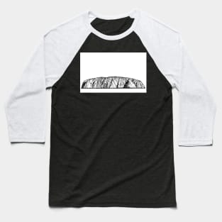 ULURU -  AYERS ROCK  ink painting.1 Baseball T-Shirt